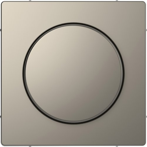 Лицевая панель Schneider Electric Merten D-Life для светорегулятора поворотного никель фото Лицевая панель Schneider Electric Merten D-Life для светорегулятора поворотного никель картинка